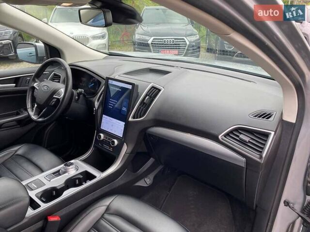 Серый Форд Эдж, объемом двигателя 2 л и пробегом 160 тыс. км за 19400 $, фото 8 на Automoto.ua