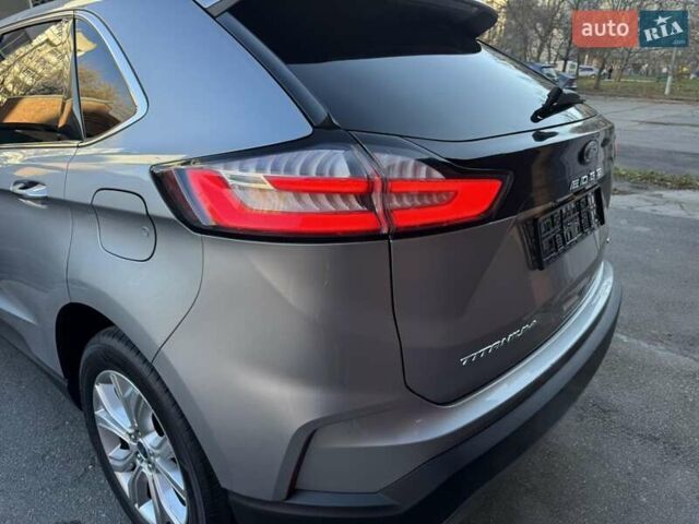 Серый Форд Эдж, объемом двигателя 2 л и пробегом 118 тыс. км за 22500 $, фото 11 на Automoto.ua