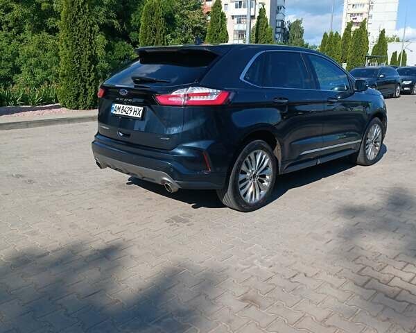 Серый Форд Эдж, объемом двигателя 2 л и пробегом 58 тыс. км за 25900 $, фото 20 на Automoto.ua