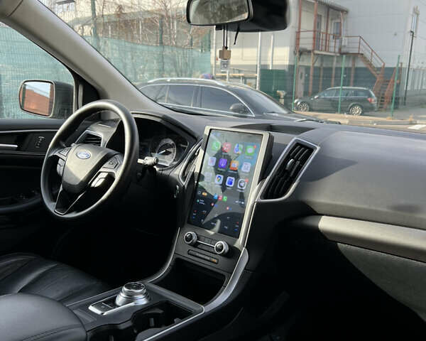 Серый Форд Эдж, объемом двигателя 2 л и пробегом 125 тыс. км за 17850 $, фото 15 на Automoto.ua