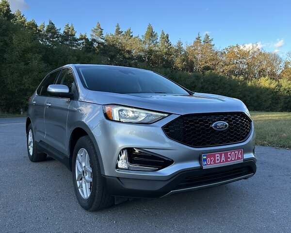 Серый Форд Эдж, объемом двигателя 2 л и пробегом 89 тыс. км за 19950 $, фото 2 на Automoto.ua