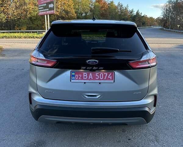 Серый Форд Эдж, объемом двигателя 2 л и пробегом 89 тыс. км за 19950 $, фото 7 на Automoto.ua