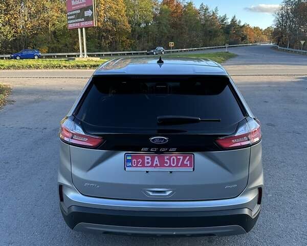 Серый Форд Эдж, объемом двигателя 2 л и пробегом 89 тыс. км за 19950 $, фото 16 на Automoto.ua