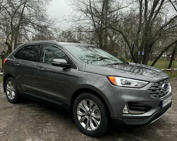 Серый Форд Эдж, объемом двигателя 2 л и пробегом 30 тыс. км за 28500 $, фото 4 на Automoto.ua