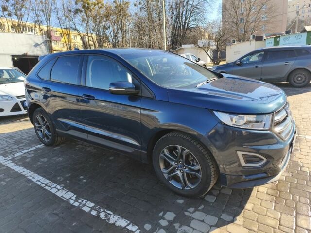 Синий Форд Эдж, объемом двигателя 2 л и пробегом 146 тыс. км за 18000 $, фото 2 на Automoto.ua