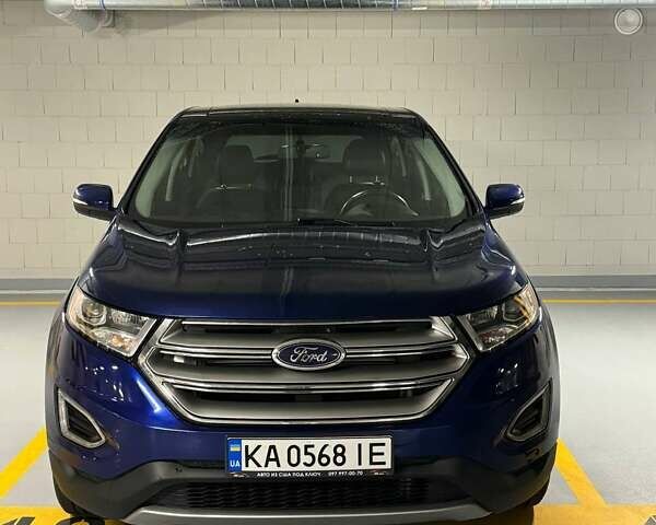 Синій Форд Едж, об'ємом двигуна 3.5 л та пробігом 144 тис. км за 17850 $, фото 1 на Automoto.ua