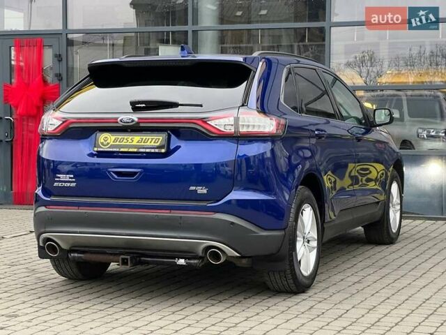 Синий Форд Эдж, объемом двигателя 3.5 л и пробегом 149 тыс. км за 15800 $, фото 5 на Automoto.ua