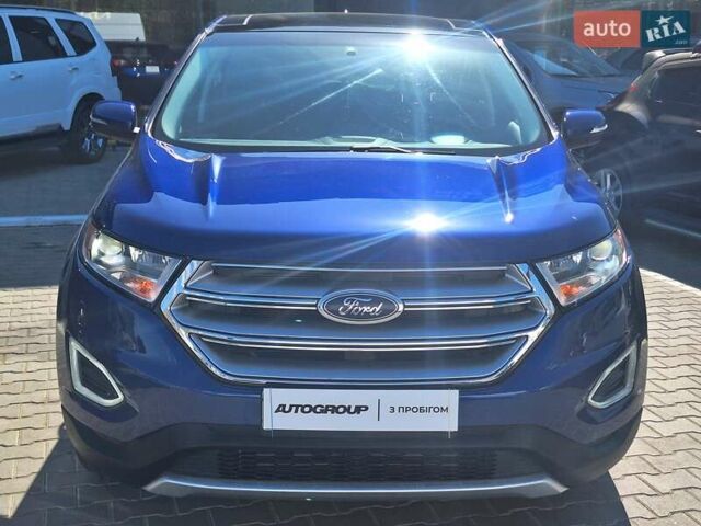 Синій Форд Едж, об'ємом двигуна 2 л та пробігом 166 тис. км за 14999 $, фото 7 на Automoto.ua