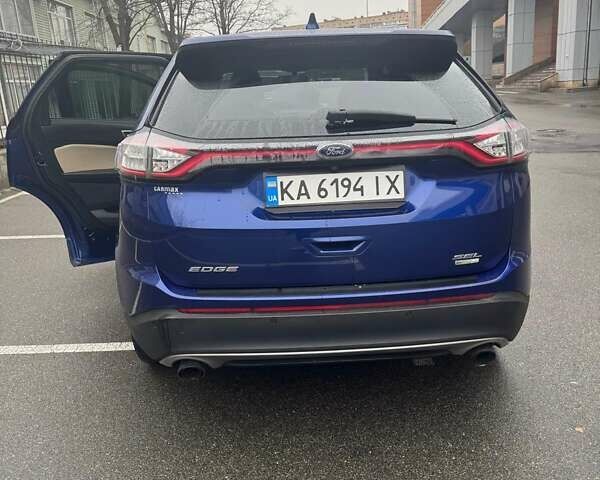 Синій Форд Едж, об'ємом двигуна 2 л та пробігом 168 тис. км за 13300 $, фото 1 на Automoto.ua