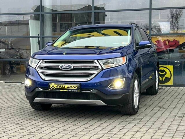 Синий Форд Эдж, объемом двигателя 3.5 л и пробегом 149 тыс. км за 15800 $, фото 2 на Automoto.ua