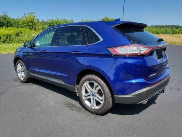 Синий Форд Эдж, объемом двигателя 2 л и пробегом 77 тыс. км за 3500 $, фото 4 на Automoto.ua