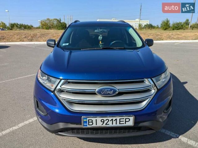 Синий Форд Эдж, объемом двигателя 2 л и пробегом 160 тыс. км за 15000 $, фото 3 на Automoto.ua