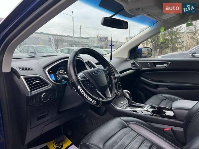 Синий Форд Эдж, объемом двигателя 3.5 л и пробегом 149 тыс. км за 15800 $, фото 8 на Automoto.ua