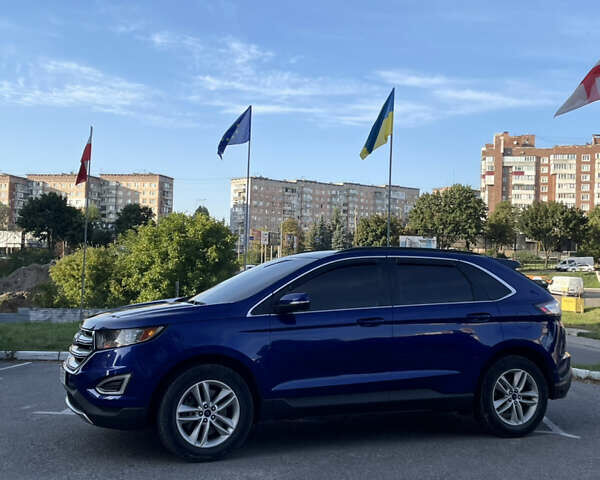 Синий Форд Эдж, объемом двигателя 3.5 л и пробегом 185 тыс. км за 15600 $, фото 6 на Automoto.ua