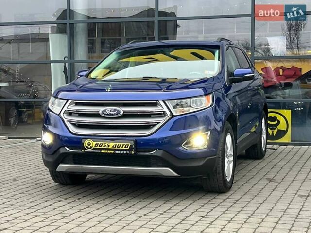 Синий Форд Эдж, объемом двигателя 3.5 л и пробегом 149 тыс. км за 15800 $, фото 2 на Automoto.ua