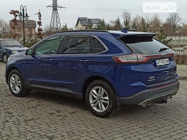 Синий Форд Эдж, объемом двигателя 3.5 л и пробегом 143 тыс. км за 17400 $, фото 5 на Automoto.ua