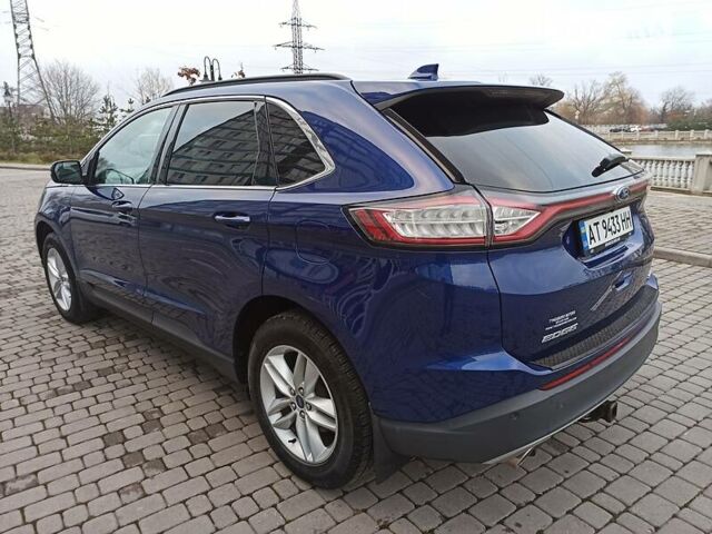 Синий Форд Эдж, объемом двигателя 3.5 л и пробегом 143 тыс. км за 17400 $, фото 11 на Automoto.ua
