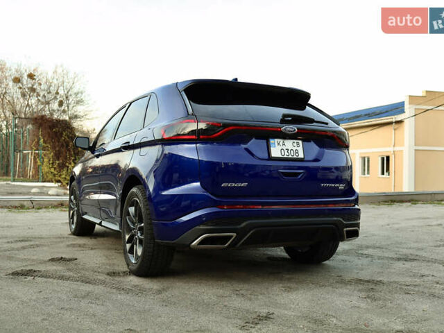 Синий Форд Эдж, объемом двигателя 3.5 л и пробегом 115 тыс. км за 20000 $, фото 9 на Automoto.ua