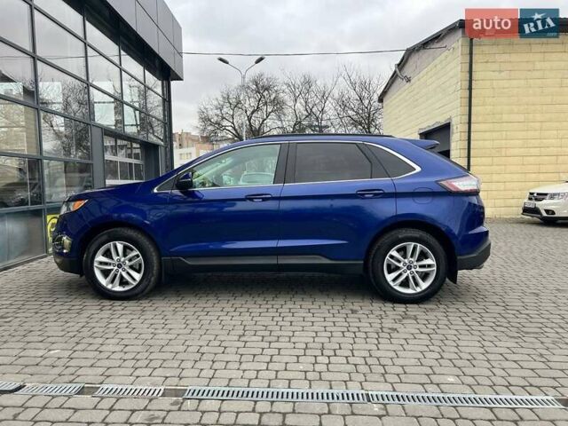 Синий Форд Эдж, объемом двигателя 3.5 л и пробегом 149 тыс. км за 15800 $, фото 3 на Automoto.ua