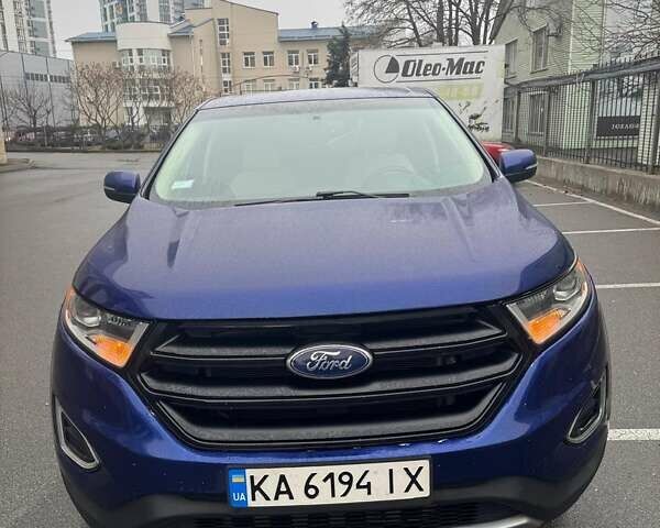 Синій Форд Едж, об'ємом двигуна 2 л та пробігом 168 тис. км за 13300 $, фото 3 на Automoto.ua