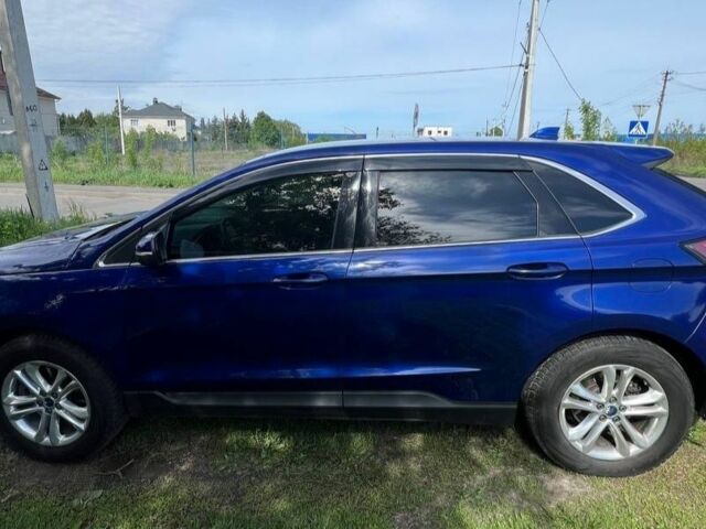 Синий Форд Эдж, объемом двигателя 3.5 л и пробегом 181 тыс. км за 15800 $, фото 1 на Automoto.ua