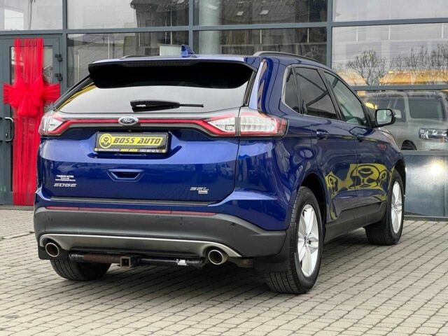 Синий Форд Эдж, объемом двигателя 3.5 л и пробегом 149 тыс. км за 15800 $, фото 5 на Automoto.ua