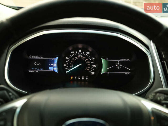 Синий Форд Эдж, объемом двигателя 3.5 л и пробегом 115 тыс. км за 20000 $, фото 20 на Automoto.ua