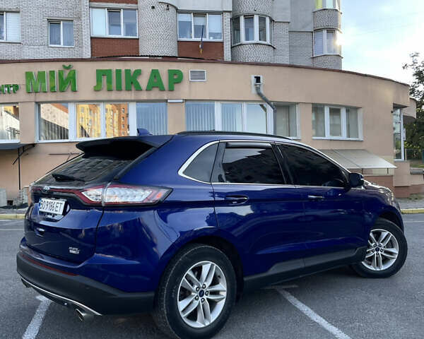 Синий Форд Эдж, объемом двигателя 3.5 л и пробегом 185 тыс. км за 15600 $, фото 8 на Automoto.ua