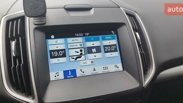 Синий Форд Эдж, объемом двигателя 2 л и пробегом 157 тыс. км за 15500 $, фото 2 на Automoto.ua