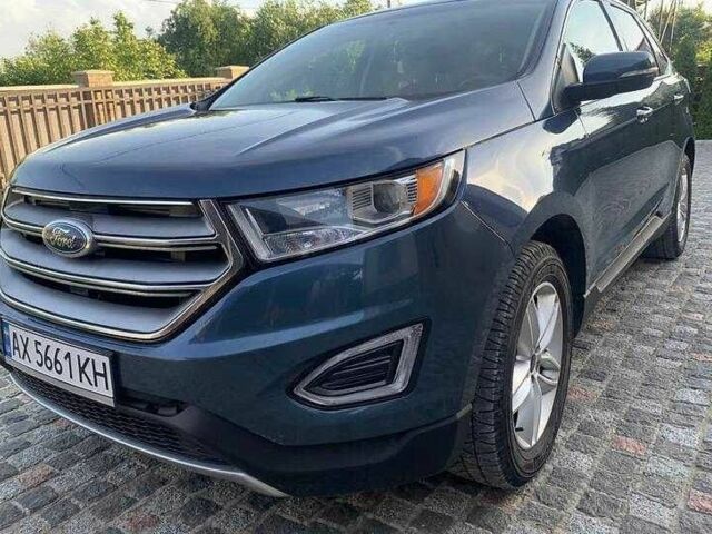 Синий Форд Эдж, объемом двигателя 2 л и пробегом 255 тыс. км за 10900 $, фото 5 на Automoto.ua