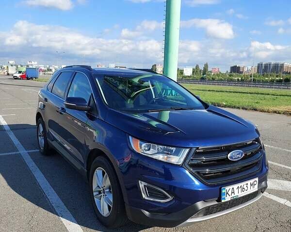 Синій Форд Едж, об'ємом двигуна 2 л та пробігом 126 тис. км за 15950 $, фото 4 на Automoto.ua