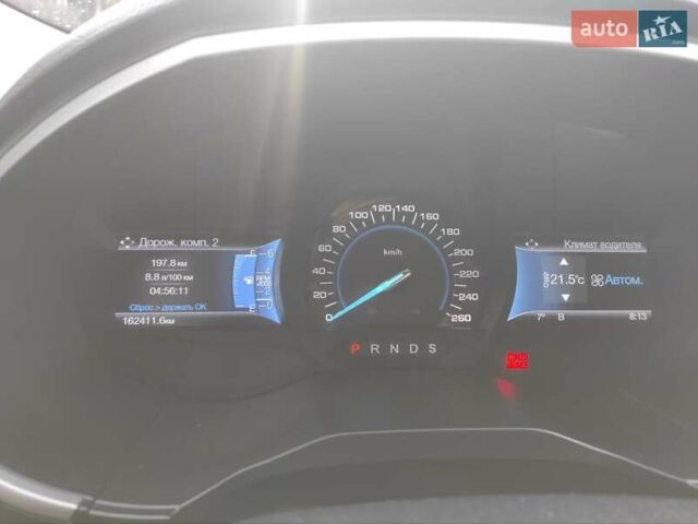 Синий Форд Эдж, объемом двигателя 2 л и пробегом 163 тыс. км за 16500 $, фото 2 на Automoto.ua