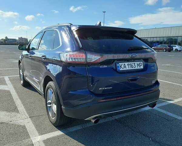 Синій Форд Едж, об'ємом двигуна 2 л та пробігом 126 тис. км за 15950 $, фото 5 на Automoto.ua