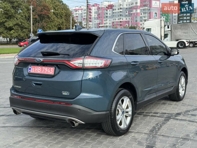 Синій Форд Едж, об'ємом двигуна 2 л та пробігом 210 тис. км за 13999 $, фото 12 на Automoto.ua