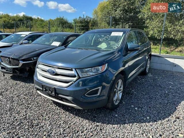 Синий Форд Эдж, объемом двигателя 2 л и пробегом 150 тыс. км за 14500 $, фото 2 на Automoto.ua