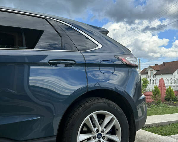 Синий Форд Эдж, объемом двигателя 2 л и пробегом 158 тыс. км за 16900 $, фото 9 на Automoto.ua