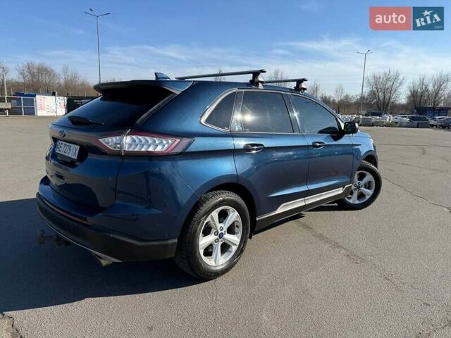 Синій Форд Едж, об'ємом двигуна 2 л та пробігом 76 тис. км за 13899 $, фото 5 на Automoto.ua
