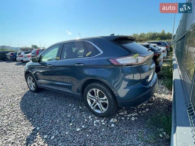 Синий Форд Эдж, объемом двигателя 2 л и пробегом 150 тыс. км за 14700 $, фото 2 на Automoto.ua