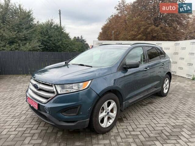 Синий Форд Эдж, объемом двигателя 2 л и пробегом 75 тыс. км за 10600 $, фото 1 на Automoto.ua