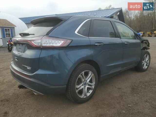 Синий Форд Эдж, объемом двигателя 2 л и пробегом 110 тыс. км за 3000 $, фото 2 на Automoto.ua