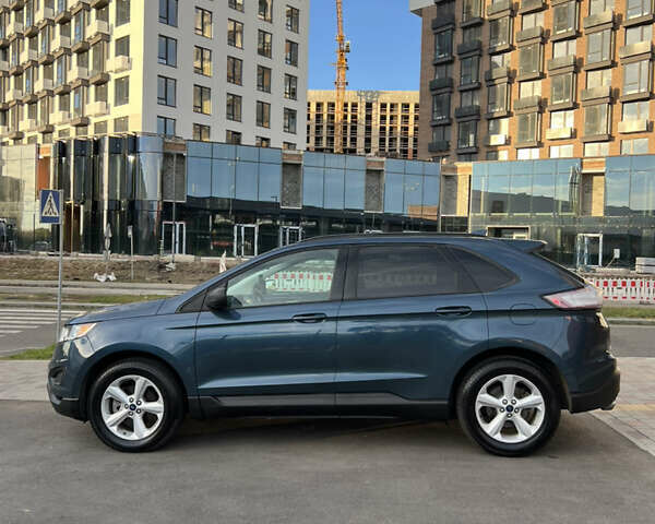 Синий Форд Эдж, объемом двигателя 2 л и пробегом 75 тыс. км за 13750 $, фото 6 на Automoto.ua