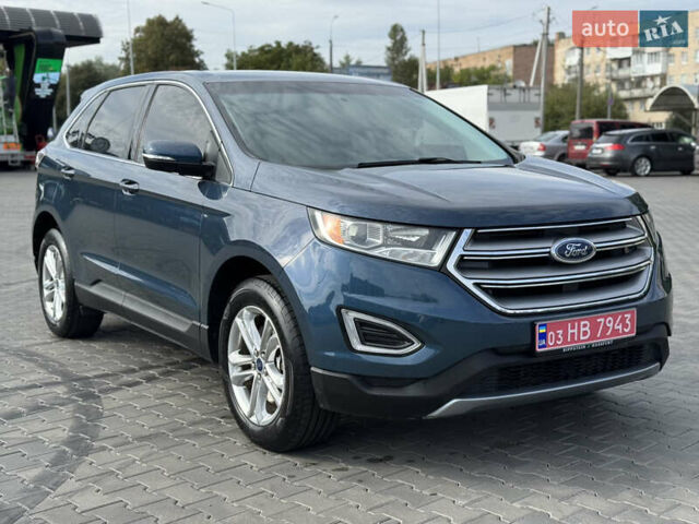 Синій Форд Едж, об'ємом двигуна 2 л та пробігом 210 тис. км за 13999 $, фото 2 на Automoto.ua