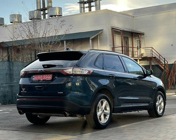 Синий Форд Эдж, объемом двигателя 2 л и пробегом 75 тыс. км за 13750 $, фото 3 на Automoto.ua