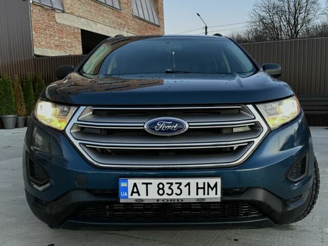 Синий Форд Эдж, объемом двигателя 2 л и пробегом 142 тыс. км за 14700 $, фото 1 на Automoto.ua