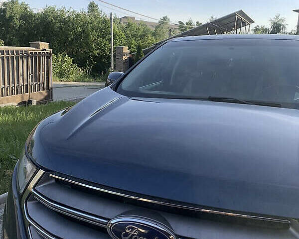 Синій Форд Едж, об'ємом двигуна 2 л та пробігом 223 тис. км за 10500 $, фото 3 на Automoto.ua