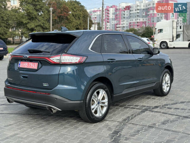 Синій Форд Едж, об'ємом двигуна 2 л та пробігом 210 тис. км за 13999 $, фото 5 на Automoto.ua