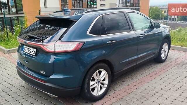 Синий Форд Эдж, объемом двигателя 2 л и пробегом 157 тыс. км за 15500 $, фото 7 на Automoto.ua
