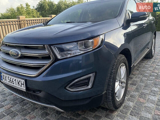 Синій Форд Едж, об'ємом двигуна 2 л та пробігом 223 тис. км за 10500 $, фото 1 на Automoto.ua