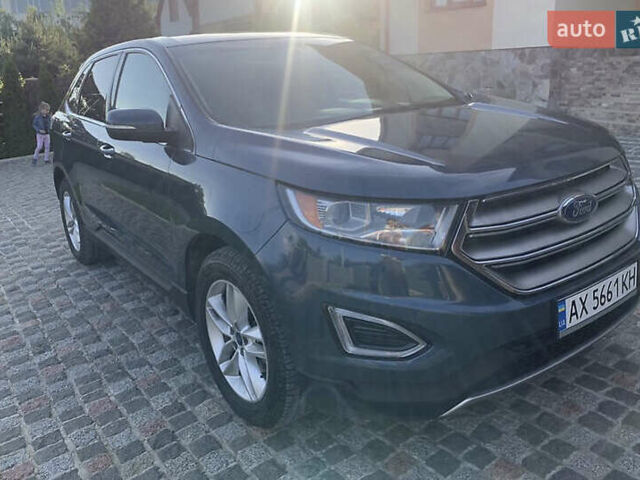 Синій Форд Едж, об'ємом двигуна 2 л та пробігом 223 тис. км за 10500 $, фото 4 на Automoto.ua
