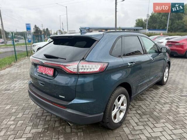 Синий Форд Эдж, объемом двигателя 2 л и пробегом 75 тыс. км за 10600 $, фото 7 на Automoto.ua